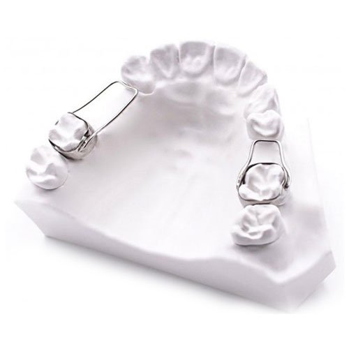 thumbnail image 2 of Dental Space Maintainer U26 - Preformed Molar Bands With Tubes (Box Of 2), Dental Supplies 2 of 11